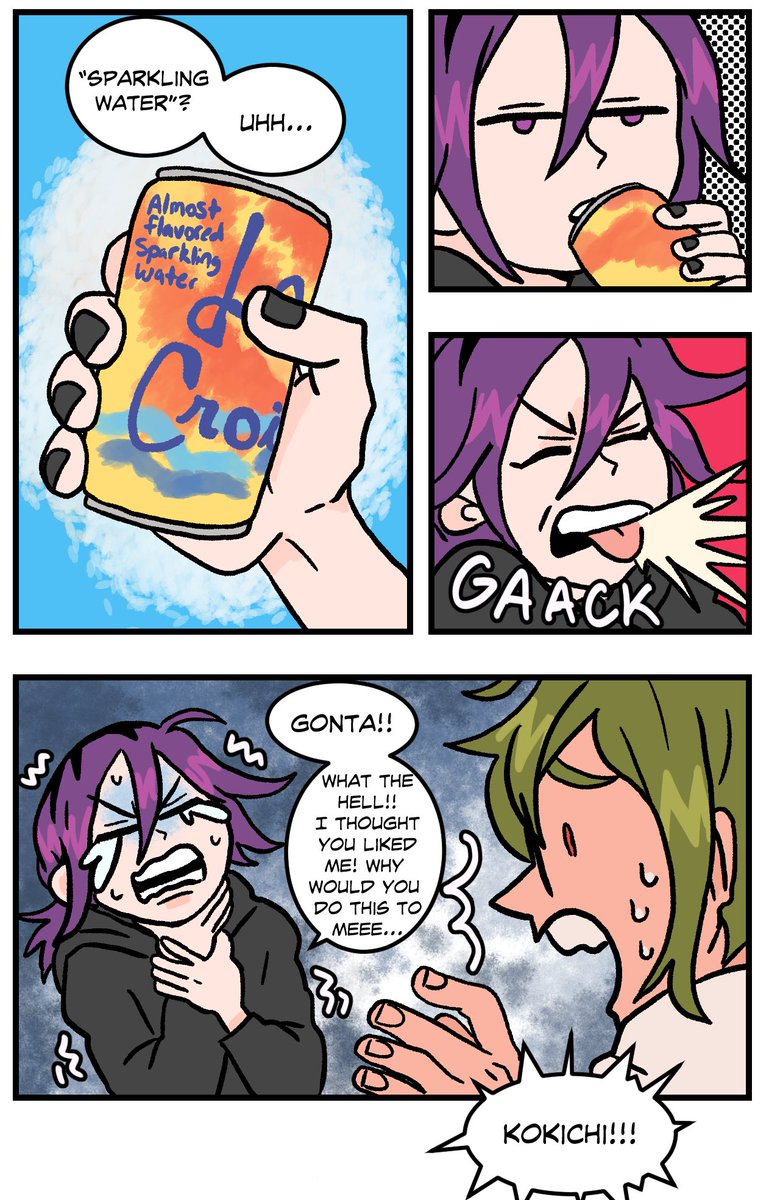 ouma vs sparkling water 
