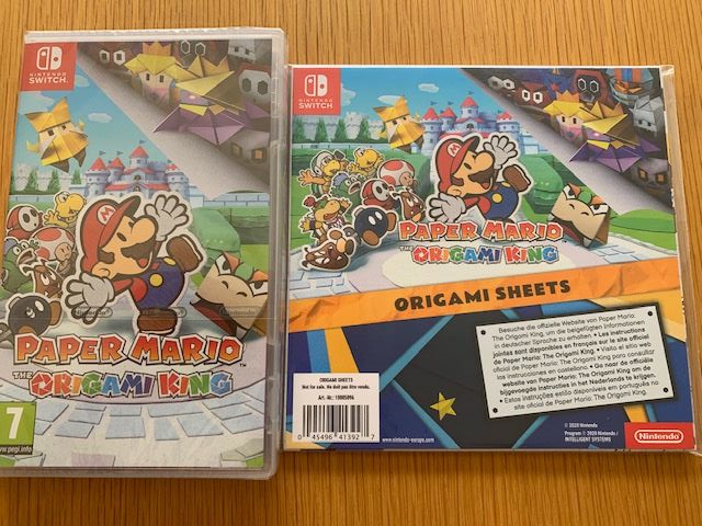 offergamescouk's tweet photo. #Competition You could win a copy of the amazing Paper Mario on Nintendo Switch. To enter just FOLLOW our page + RT this post
 
#Comp #Giveaway #Win #CompetitionTime #OfferGames #Gaming #PS4 #PaperMario #PaperMarioTheOrigamiKing #NintendoSwitch https://t.co/7kQDNSFc2c