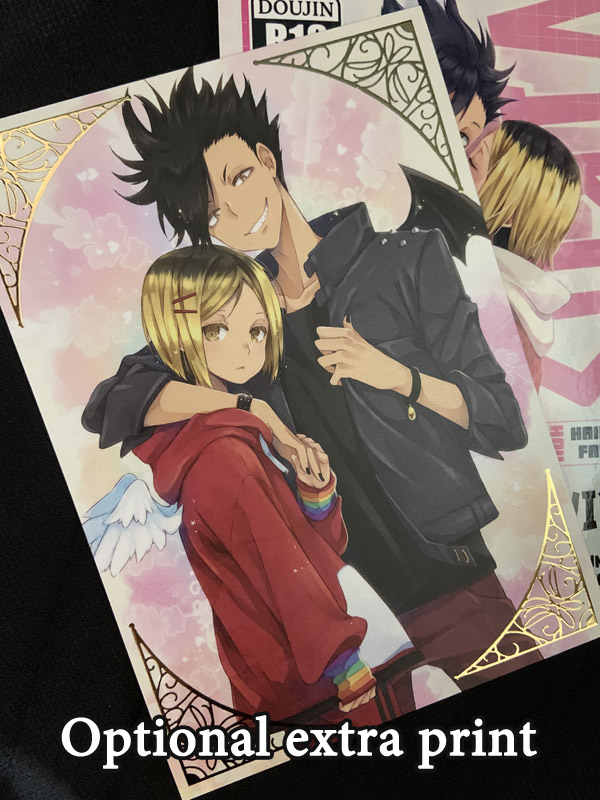 Preorders for the Kuroo x Kenma doujinshi I made with @Ero_Pinku are now open! You will have until 6th August, books will ship on the 7th. All info in my store:
https://t.co/Csbe9t1U2s #KuroKen #haikyuu 