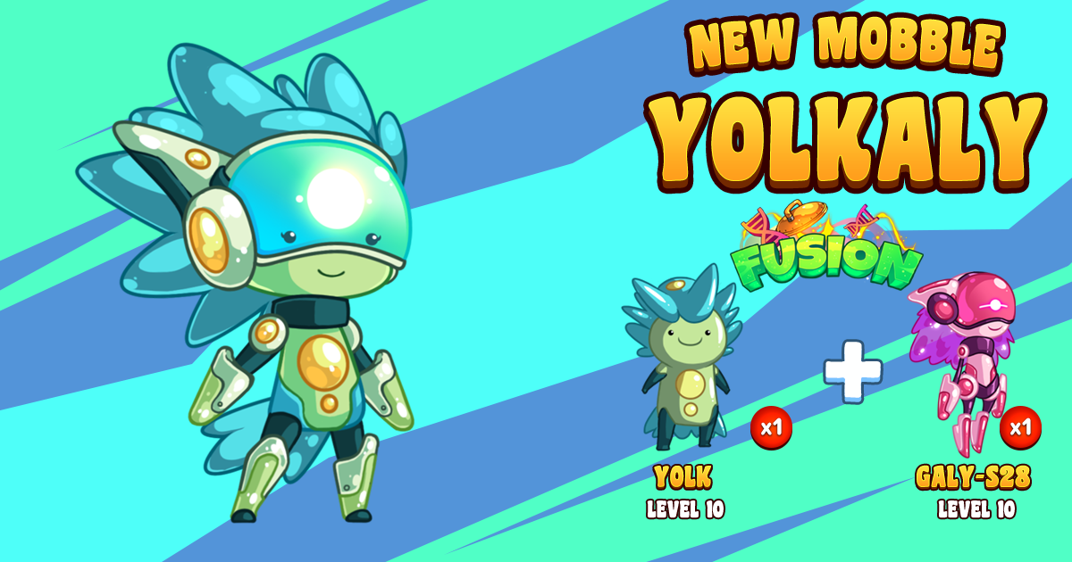 mobblesapp's tweet photo. NEW FUSION : YOLKALY !

The future of extreme sports is already here! 🚀
By combining Galy-S28's technology with Yolk's skills, the ultimate rider is born!

👉To get your hands on Yolkaly, you'll need to mix a level 10 Galy-S28 and a Level 10 Yolk! https://t.co/tGLkayzLVH