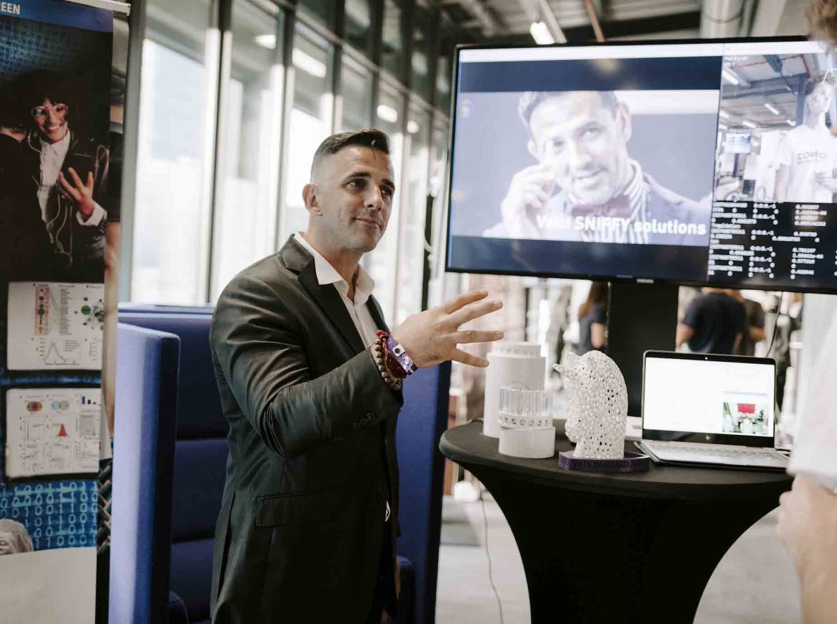 PitchYourStartUp (@pysu_eu) on Twitter photo With the deadline for Pitch Your Startup less than 2 weeks away π’π’π’, <a href="/SiliconLux/">Silicon Luxembourg</a> covered SNIFFY, a sensory communication startup that participated in the 2018 edition. Find out what they said about PYSU below.
@FarvestGroup
#pitchyourstartup #sniffy
buff.ly/2OMXf4N With the deadline for Pitch Your Startup less than 2 weeks away π’π’π’, <a href="/SiliconLux/">Silicon Luxembourg</a> covered SNIFFY, a sensory communication startup that participated in the 2018 edition. Find out what they said about PYSU below.
@FarvestGroup
#pitchyourstartup #sniffy
buff.ly/2OMXf4N