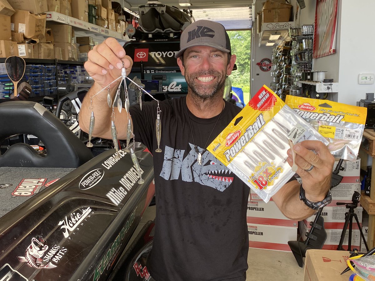 mike_Iaconelli's tweet photo. I love throwing an A-Rig where and when I can! What’s your go-to soft plastic for your A-Rig?
#shanesbaits @BerkleyFishing @TeamToyota @BassCatBoats https://t.co/BSokciIkfa