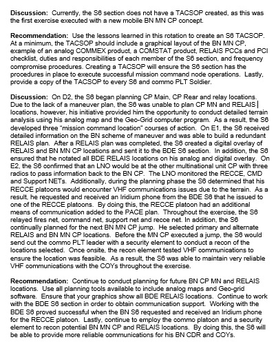One great benefit of being an OC/T at JMRC is the opportunity to work with our NATO partners and observe how they execute reconnaissance operations.  See below for SQDN S6 observations from one of our NATO partners #TrainToWIn <a href="/JMRCHohenfels/">JMRC</a> <a href="/7thATC/">7th Army Training Command</a> <a href="/Cobra_NTC/">Cobra Team at NTC</a>