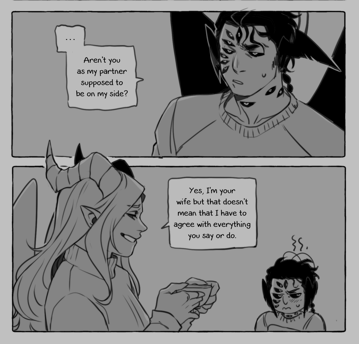 short conversation with these two i had in mind last night 