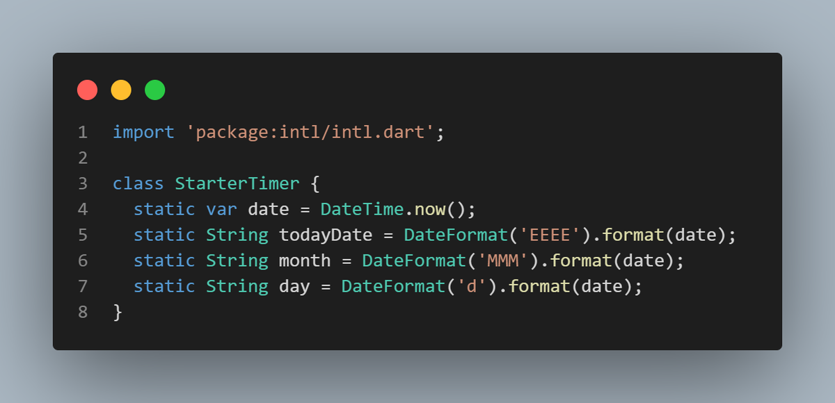 rexthecoder's tweet photo. Flutter simple codes | Intl package #flutterdev #flutterbrew #flutterAfricaDevelopers #filledstacks #fluttertips #flutterweekly https://t.co/AJhrWefmCU