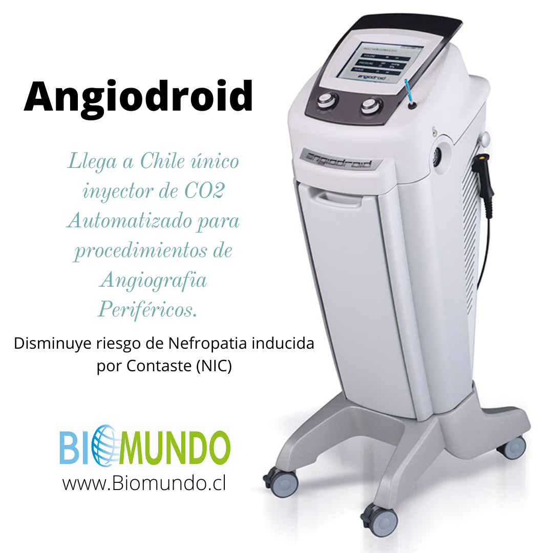 Biomundo_chile's tweet photo. @Angiodroid Inyector de CO2 para procedimientos de Angiografía Pionero en Chile, Disminuye el riesgo de nefropatías con una alta calidad en imagen. 

Conoce más en https://t.co/iRRs9jHn6Y 

Biomundo, Un Mundo de Soluciones en Imágenes. 
#Angiografía #CO2 #Biomundo https://t.co/0LMFnj4thC