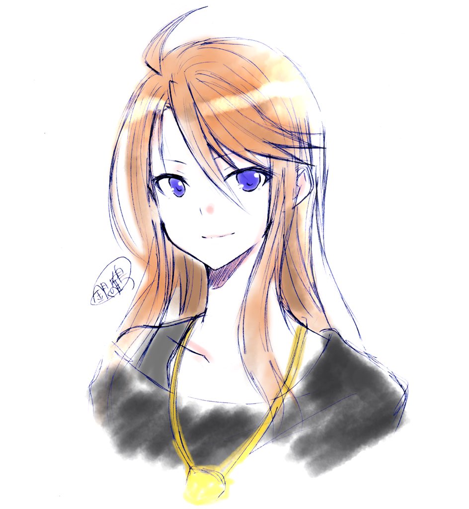 「自分の絵柄で落書きした所恵美さん。 」|銀の鶴@パスタ会/あけぼの12のイラスト