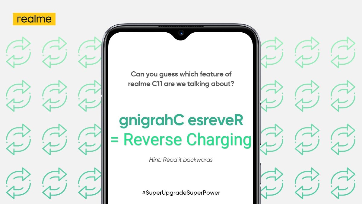 VikramSingh1472's tweet photo. @realmemobiles #realmeC11
#SuperUpgradeSuperPower

 Answer : REVERSE CHARGING

The Reverse Charging feature of the realme C11 requires turning on the OTG function and providing charging to other phones via the OTG cable.🔋⚡ https://t.co/UGCRpiBqYO