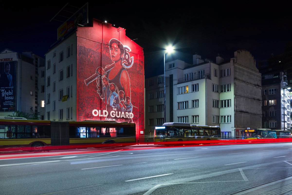 BartoszKosowski's tweet photo. Few more pics of my @oldguardmovie
murals. This one here is located in Warsaw and it’s background was inspired by the old woodcut depicting the Battle of Grunwald also known as the Battle of Žalgiris Photos by Michał Dziurkowski for #GoodlookingStudio #theoldguardart #theoldguard https://t.co/iwPQiLiWdd