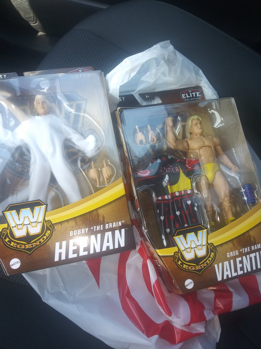 TytanUrass's tweet photo. HUGE THANK YOU to @ChickFoleyShow for the heads up!
1st @Target refused to sell them to me because of the street date.
2nd Target with the assist. Figs just chilling on the pegs waiting for me to give them a good home!
#ScratchThatFigureItch
@MajorWFPod #Legends7 https://t.co/0kP2svkATI