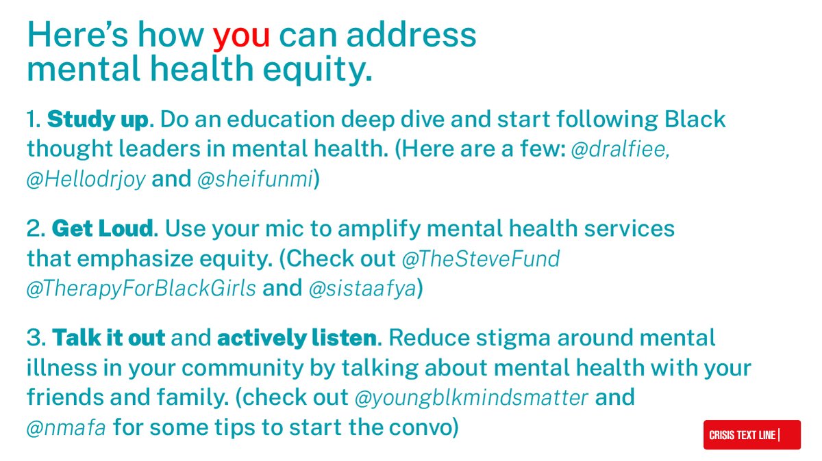 Let us be abundantly clear: Black Lives Matter. Black mental health matters.