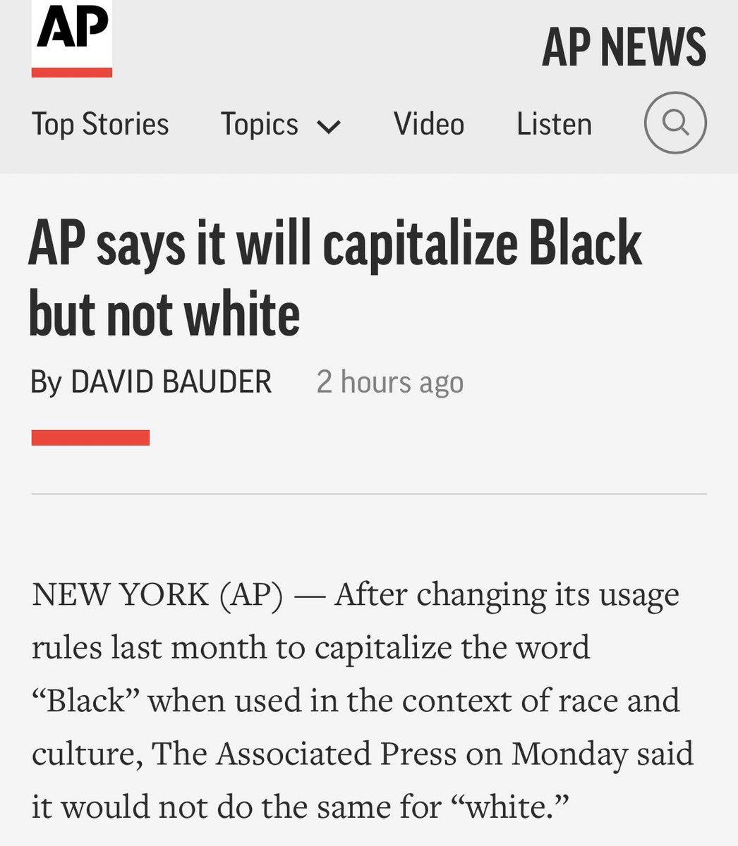 RubinReport's tweet photo. As @peterboghossian often notes, Wokeness will destroy every institution which lets it in. Once infected it’s terminal. 

So long, AP... https://t.co/LJYZSU0zWm