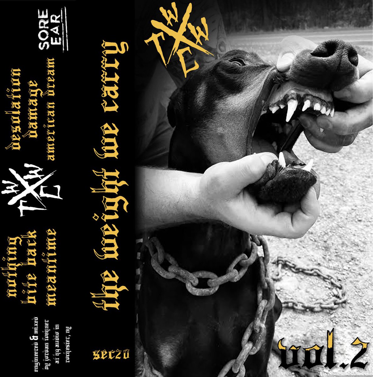 SEC20: THE WEIGHT WE CARRY - “VOL. 2” is now available for pre-order.

One of the best hc releases this year, IMO.

Order your copy here: soreearcollective.bigcartel.com/product/pre-or…

The American dream is dead.