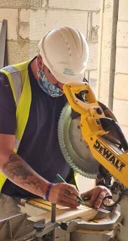 A shout out to legend, Michael Paige, for sending us some photos of him on the building site with his face covering from Saturdays pop up stall!

It’s the talk of the site &amp; his colleagues are keen to get in on the action

Michaels said he was just happy to be supporting the NHS!