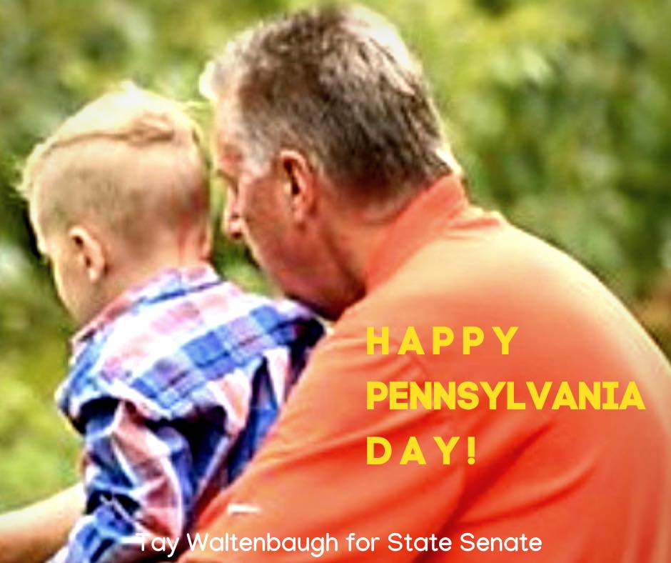 2020Tay's tweet photo. Happy #PennsylvaniaDay! I'm running because I love the people of this Commonwealth and this District and I want to fight for the families that live here.
#PADay #Tay2020 https://t.co/D1pu1rQepw