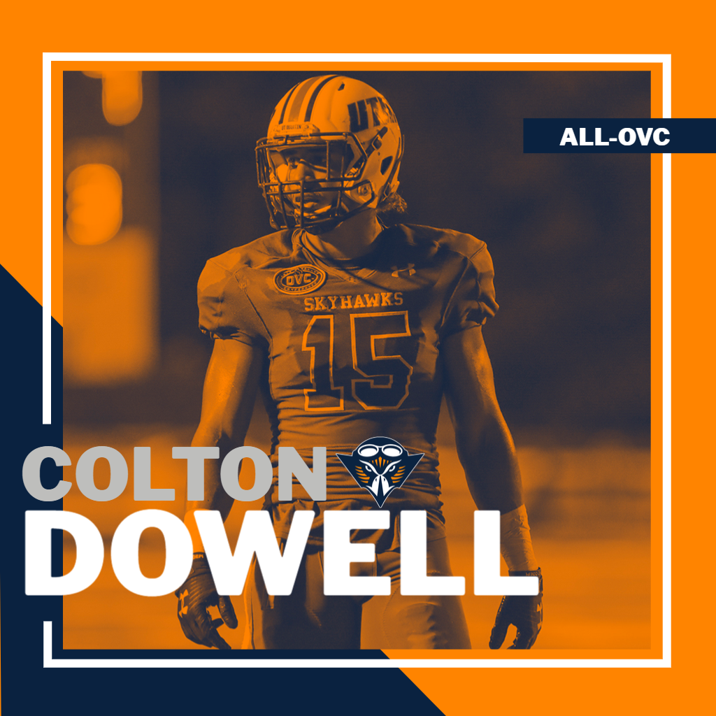 ETHAN_RECLAIM's tweet image. FB: Congratulations to @UTM_Football wide receiver/tight end Colton Dowell on earning his first Preseason All-OVC selection. Dowell was an All-OVC second team honoree last season and Preseason All-American after tallying 765 receiving yards and four touchdowns.
