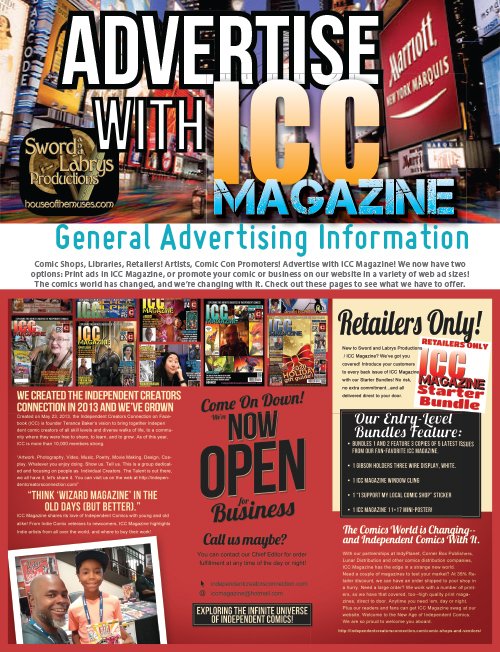 iccgrows's tweet photo. Soon Comic Shops, Bookstores and Retailers and everybody else can grab our #ICCMagazine Display Rates on IndyPlanet, Print or Digital! Exploring the Infinite Universe of Independent Comics! Are YOU featured in our magazine or website this quarter? :D https://t.co/CCpkPlOyBG