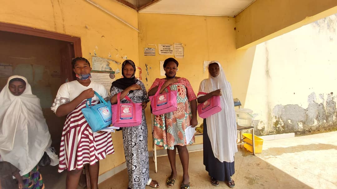 TraffinaFCH's tweet photo. Meet Sarah Anlade one of our young materna &amp; Child health Advocate. She is happy to join our team to distribute our Mom &amp; newborn delivery kit to pregnant women during Covid19 pandemic. @UN_Women @HealthyNewborns @world_midwives @sanofi @Etisalat_Care @DrZSB @BBCAfrica @bbchealth https://t.co/xFF91RQ9rM