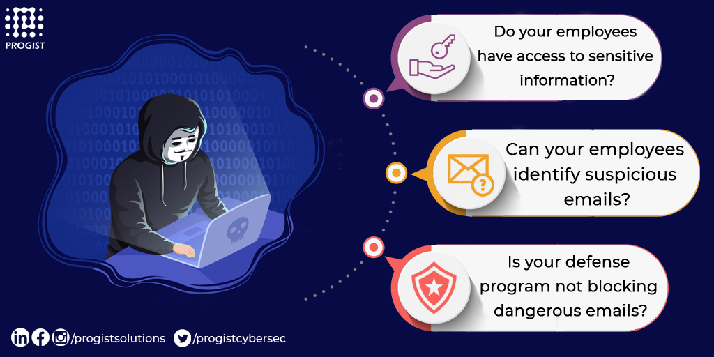 _Progist_'s tweet photo. With our #ProPhish Employee Awareness Program (P.E.A.P) which is combined with #phishing simulation, your company can stay ahead of the ongoing #securitythreats

Contact us at info@progist.net for a quick demo today!

#SpoofProofYourInbox  #PROGIST #ProDMARC #PhishingAttacks https://t.co/Mtq8jVUyqT