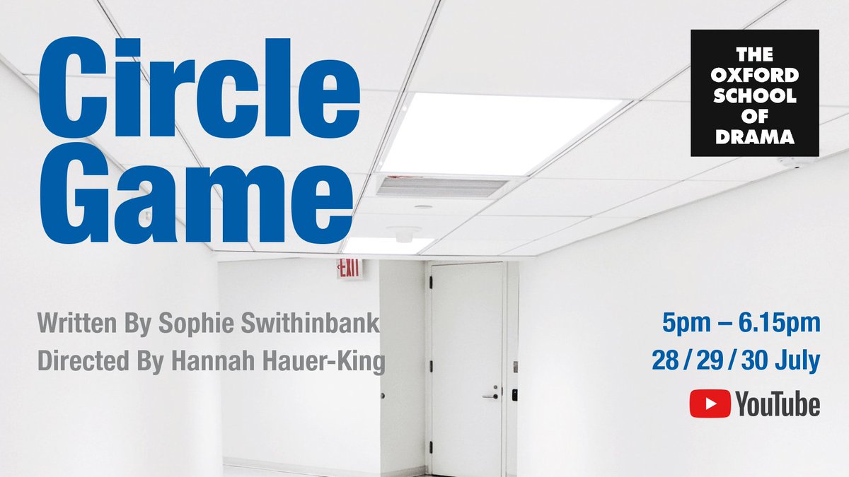 Introducing the final performance from our graduating 3rd-year students, a live online rehearsed reading of a newly-commissioned play, Circle Game. 

Twelve addicts are in recovery at a rehabilitation centre. 1/4