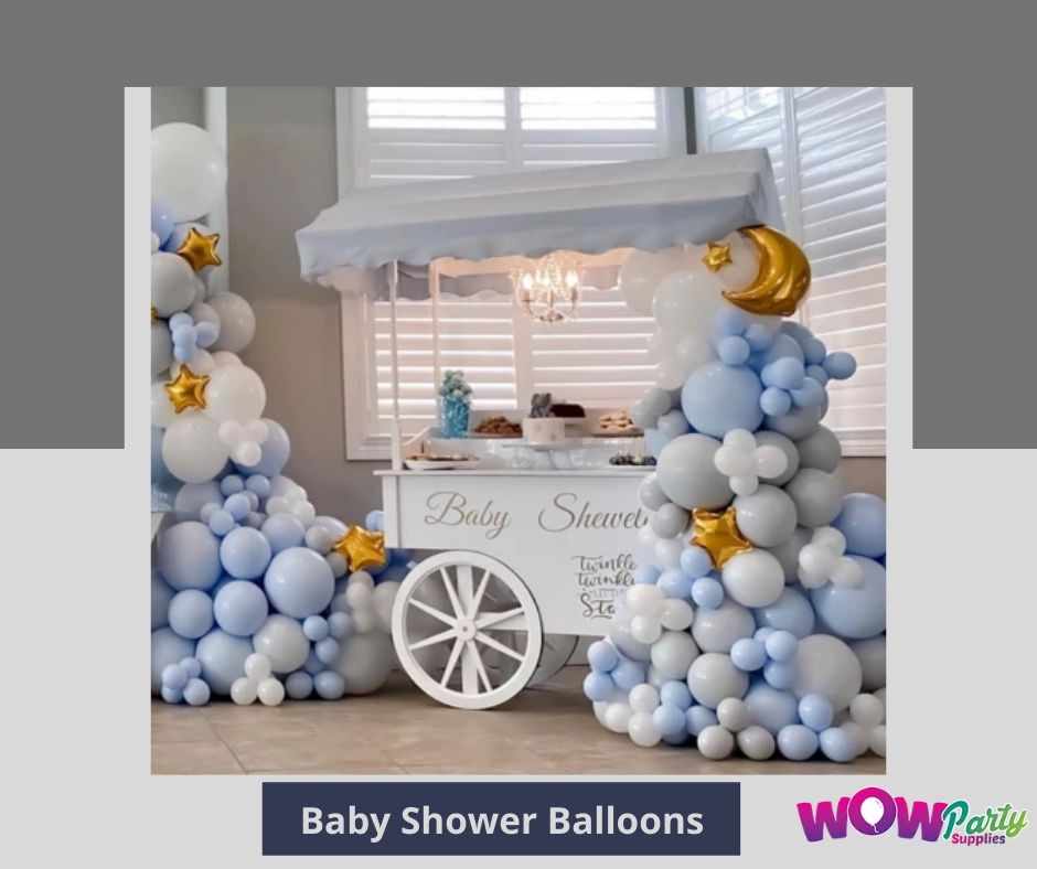 Plan the unforgettable baby shower with our lovely range of baby shower party decorations at wowpartysupplies.co.uk