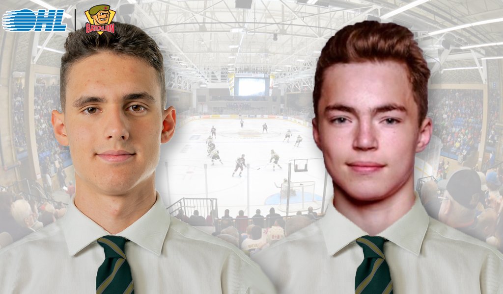 The Russian duo of Matvey Guskov (<a href="/MGuskov70/">Matvey Guskov</a>) and Matvei Petrov are ready for the front lines as the future looks bright for the <a href="/OHLBattalion/">North Bay Battalion</a>.

READ 🗞️: bit.ly/2ZIagDg