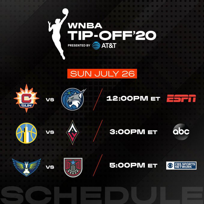 Final WNBA Schedule SicEm365