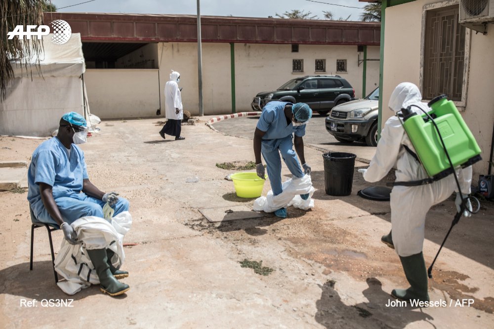AFPespanol's tweet photo. #ÚLTIMAHORA La OMS está preocupada por la "aceleración" de la epidemia de covid-19 en África #AFP https://t.co/fuMhYZkcOg