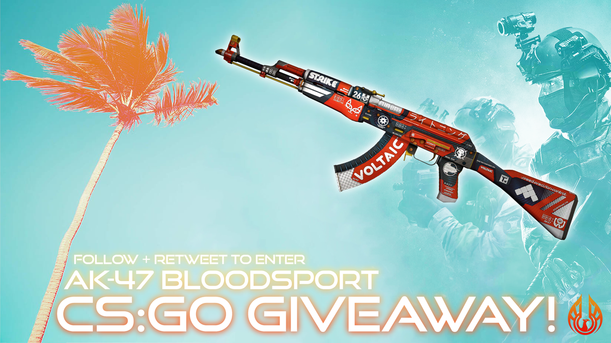 RISE_ESC's tweet photo. On the first day of Christmas RISE Esports gave to me one Factory New AK-47 Bloodsport! Follow and Retweet for a chance to win our first prize of Rise's #ChristmasInJuly event! Don't forget to spread the holiday cheer tag a friend to share in the fun.

#CSGOGiveaway 
#CSGO https://t.co/xgiEmpXYgC