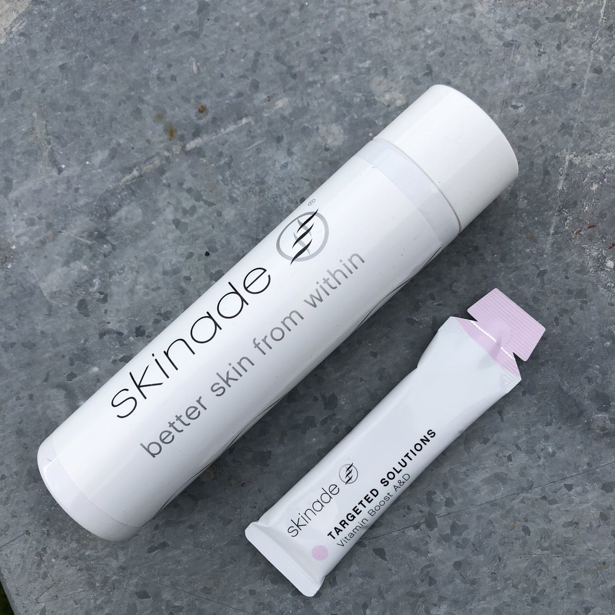 Skinade's tweet image. 🚀For an extra anti-ageing boost, add Derma Defense A + D Boost to your skinade routine.