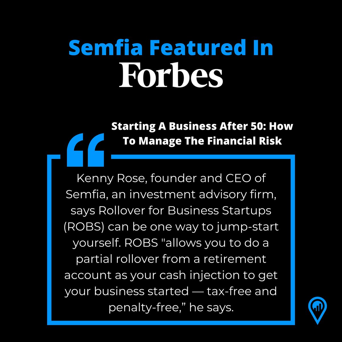 InvestLocally's tweet photo. You can now find Semfia featured in @Forbes ! See link below for full article. #investlocally #entrepreneurlife #franchise #investing #business 

https://t.co/grhKBZDTzI https://t.co/njvnM2CRRD