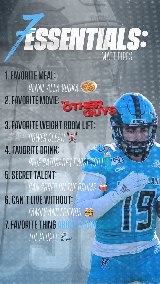 Outside of football, senior <a href="/mattpires23/">Matty Pires</a> can “shred the drums” 🥁🤘🥁just ask him. 

#3MoreFeet