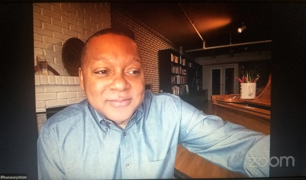 wyntonmarsalis's tweet photo. Today I taught my first two classes at @jazzdotorg  Summer Jazz Academy 2020: "Listening Class" and "Jazz Language". Check out the next FREE lessons and full schedule on https://t.co/c0VOJZt36J https://t.co/VNzezh5sww