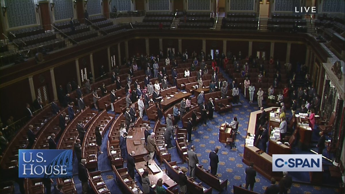 U.S. House of Representatives observes Moment of Silence for Rep. John Lewis:  http://cs.pn/2OI2enr 