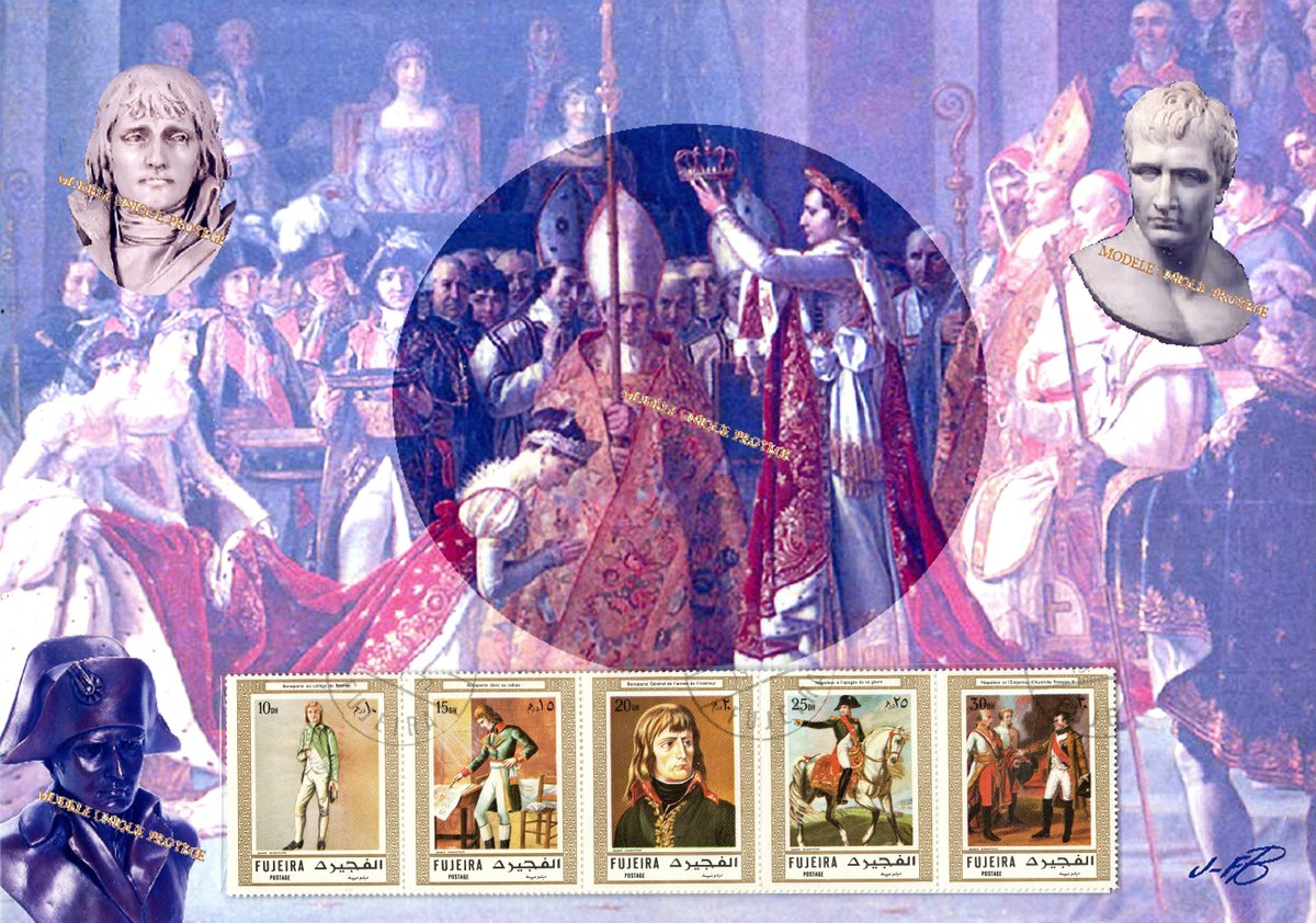 barbierjeanf's tweet image. Ave,
Napoléon présent au sénat de la Rome antique à l&apos;occasion de son sacre.
Deux impressions numériques avec timbres par JFB.
ungrandmarche.fr/boutiques/p/ob…
#roidItalie #artnumérique #modèleunique #timbresvintage #décorationmurale #oeuvredartsignée #cadeaupourphilatéliste #histoire