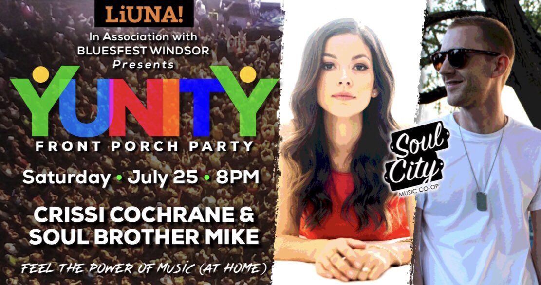 <a href="/CrissiCochrane/">Crissi Cochrane</a> and @soulbrothermike are our guests this Saturday! 
Please share and tune in!