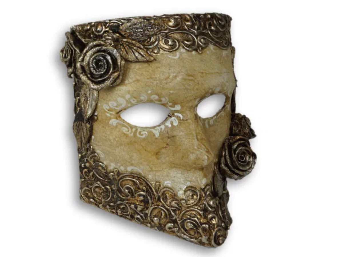 Balocoloc's tweet photo. Visit https://t.co/oXi7BFrlTm ! We have plenty of masks you can choose from!
Today this Bauta with flowers made of clay!: https://t.co/QnawBjnUuD
•
•
•
#masks #mardigras #italianart #art #handmade #maskball #fun #venice #carnevale #walldecor #collection #mask #party https://t.co/lq0u3IhZzr