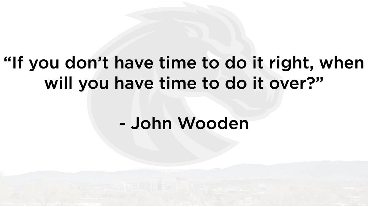#BroncoSportsPerformance #GoodWord