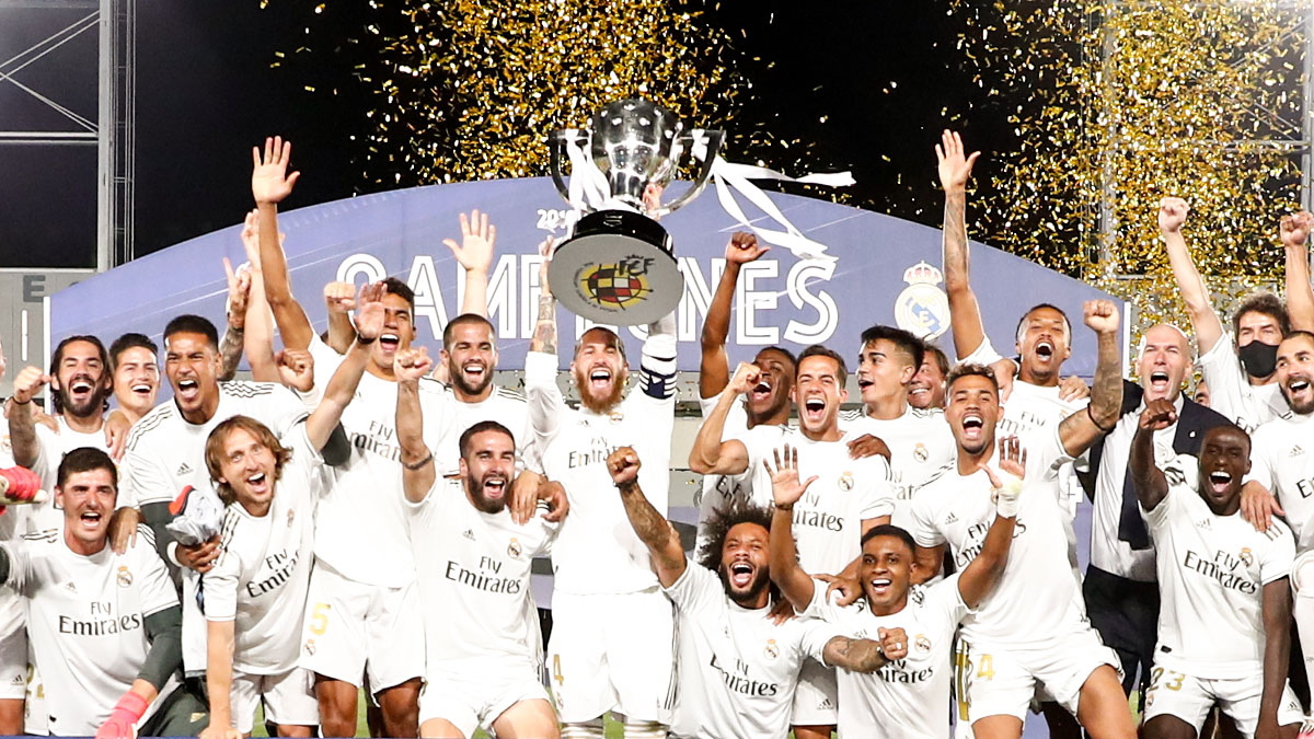 realmadrid's tweet photo. 🏆📊 ¡Los datos del CAMPEÓN!
✅ Más victorias (26)
💪 Menos derrotas (3)
⛔ Menos goleado (25)
🛡️ Único imbatido en casa
➕ Más puntos de visitante (38)
✈️ Más victorias de visitante (11)
🚫 Menos goleado de visitante (14)
⚽ Más goleadores (21)
#34Ligas | #RealFootball https://t.co/o7t0cpUraw