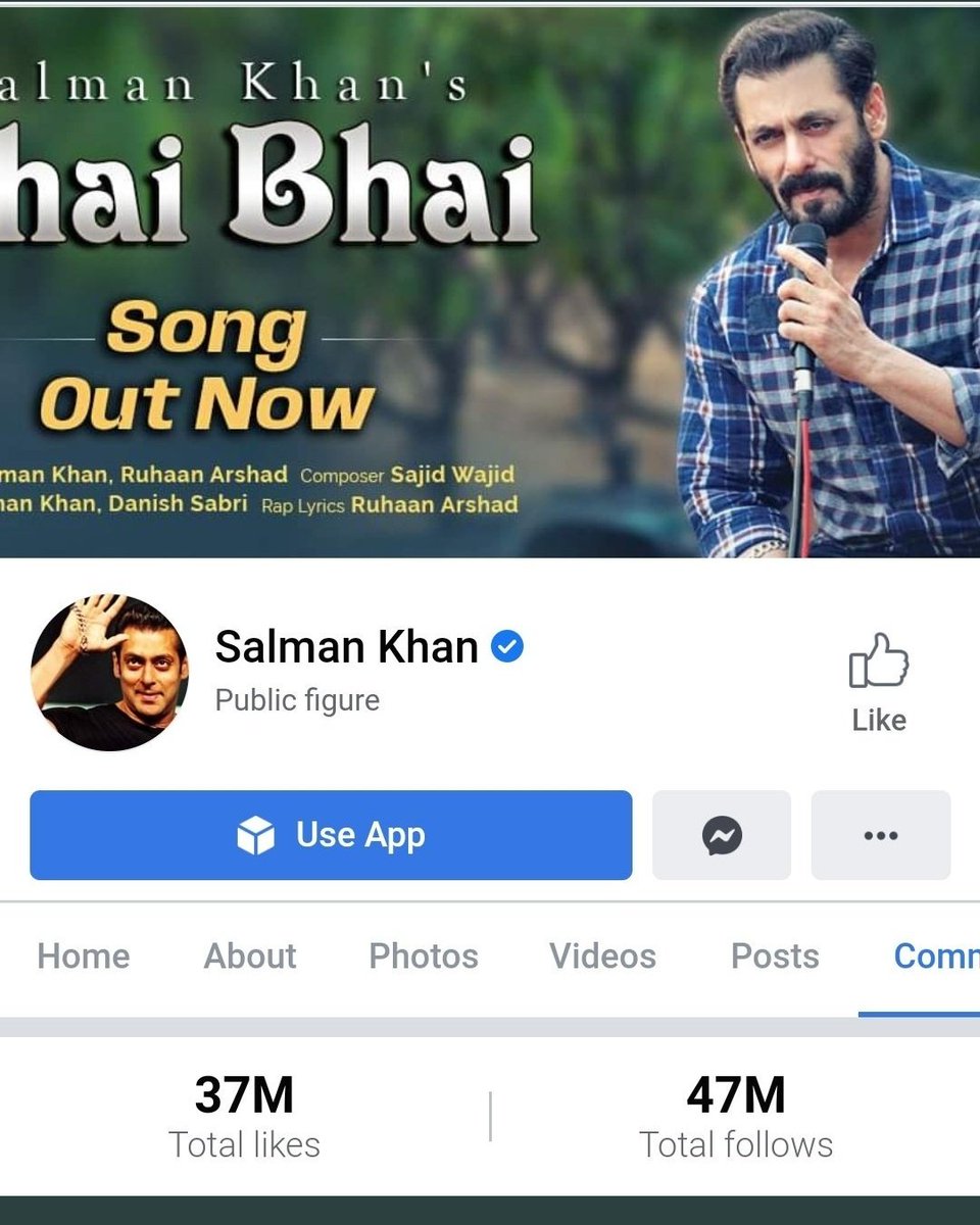 bong_warrior's tweet photo. FOR A FACT SALMAN HAS MORE FOLLOWERS ON FACEBOOK . THAN NARENDRA MODI .THAT MAKES HIM MOST FOLLOWED INDIAN ON FACEBOOK 🔥🙌

13 YEARS OF BB PARTNER https://t.co/bZ3l2YLg38