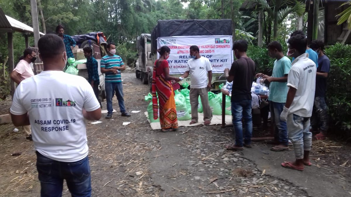 neadsjorhat's tweet photo. NEADERS continue to reach the underprivileged communities through its life saving programme to address the urgent needs at time of pandemic and severe situation of flood in Assam @StartNetwork
#NEADS #ResponseToPandemic #AssamFlood2020 #AssamFloodResponse https://t.co/CTl4GMo7es