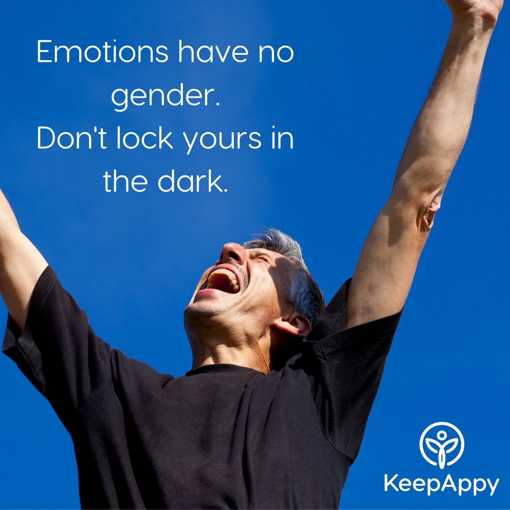 KeepAppy's tweet photo. Emotions are genderless 

#KeepAppyMovement #MentalHealthMondays https://t.co/eWmezNRpwz
