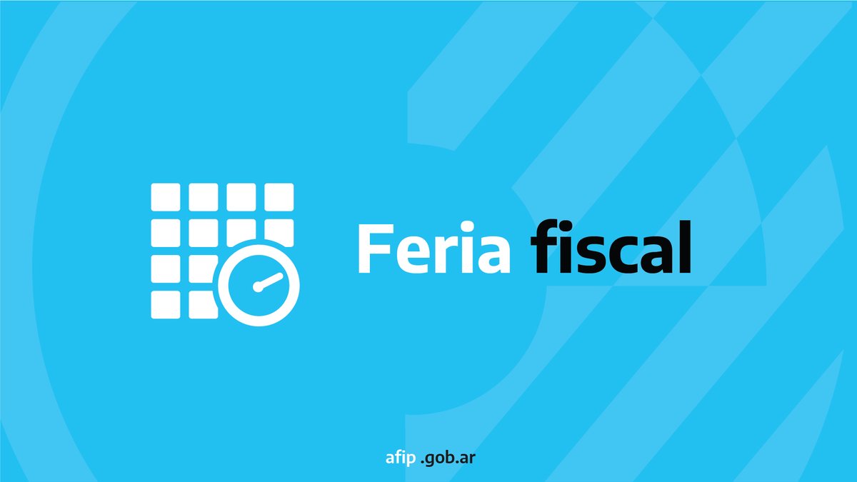 ARCA_informa's tweet photo. Extendemos la feria fiscal hasta el 2 de agosto, inclusive. Durante la vigencia del aislamiento social, preventivo y obligatorio se suspende el cómputo de plazos vigentes en determinaciones de oficio,sumarios,multas,descargos, intimaciones y clausuras, entre otros procedimientos https://t.co/UgES5WXDK6