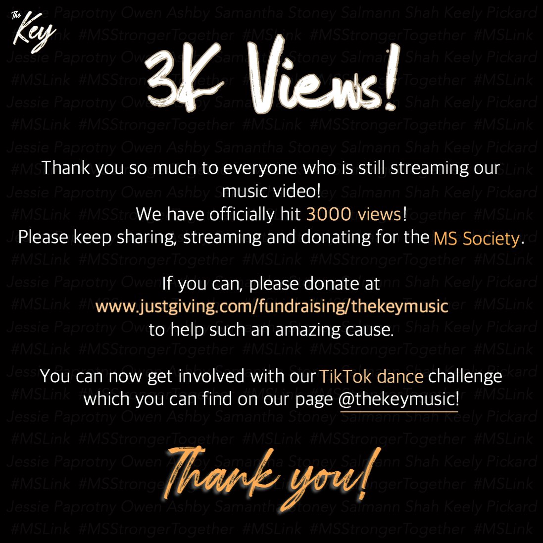 MusicThekey's tweet photo. Thank you for streaming, sharing and donating!!🧡
https://t.co/0VoqATD5bE 

@mssociety @mssocietyuk @scott_mills @jdfreeradio @covblazehockey @PlanetIceUK 

#MSSociety #Charity #Music #Band #MS #msawareness #msresearch #Charitysingle #newmusic #icehockey #coventryblaze #coventry https://t.co/mgVZTW0Dqc