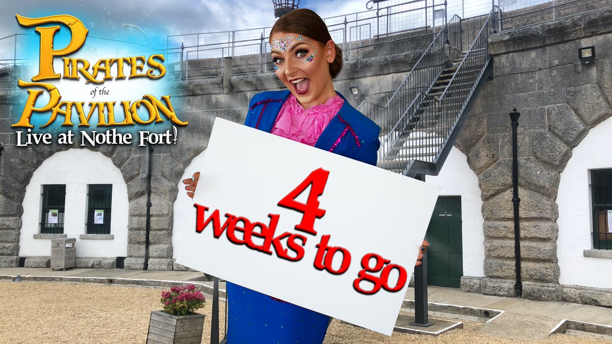 weymouthpirates's tweet image. 4 weeks until opening night! #panto #summer #outdoortheatre #weymouth #dorset @weypavilion @NotheFort