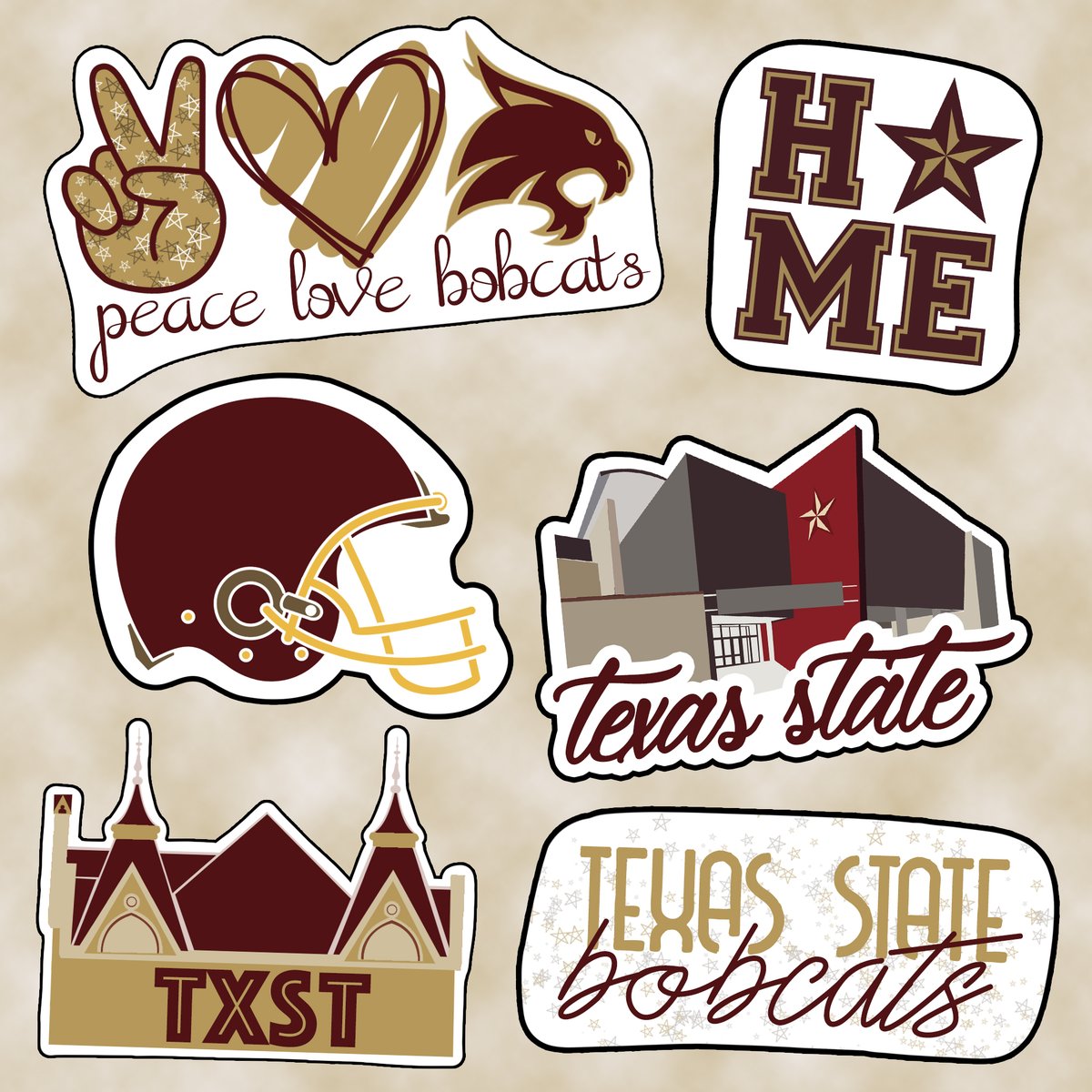 itactxst's tweet photo. We β€οΈ TXST! Show your campus some love by sharing our newest stickers on your feed! π»πΎ#txst #itac #txst24 #txstpride https://t.co/MF4uYci5s7