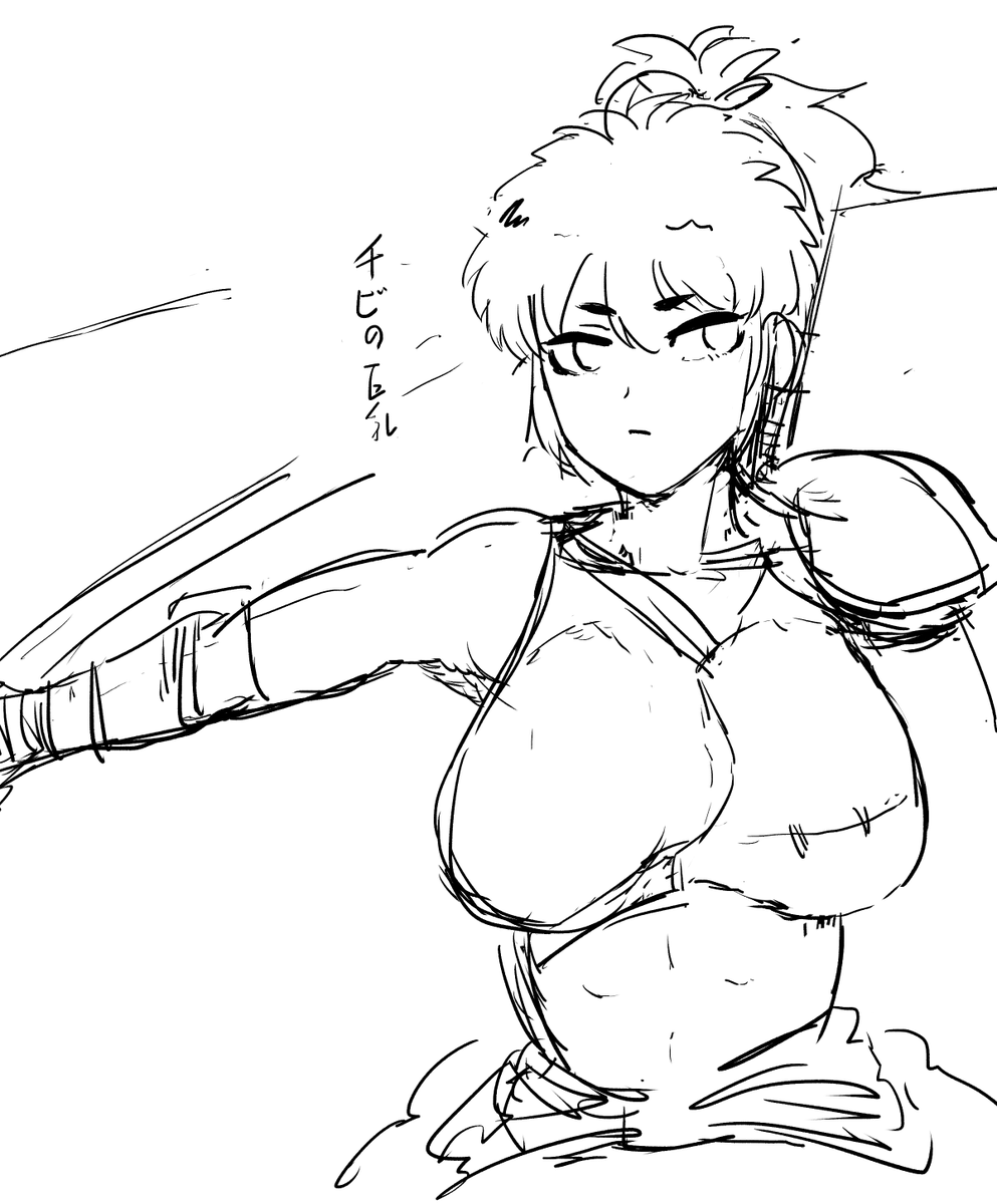 こうやっていつ続き描くかもわからない漫画のキャラのストックが増えてくわけですね 