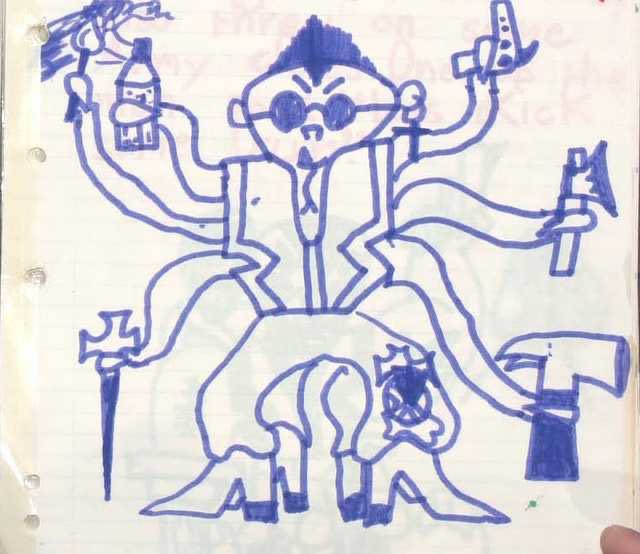 #RemakeJazzasArt Hi this is the drawing of my son Mike. He is 12 years old. Hope you like it!