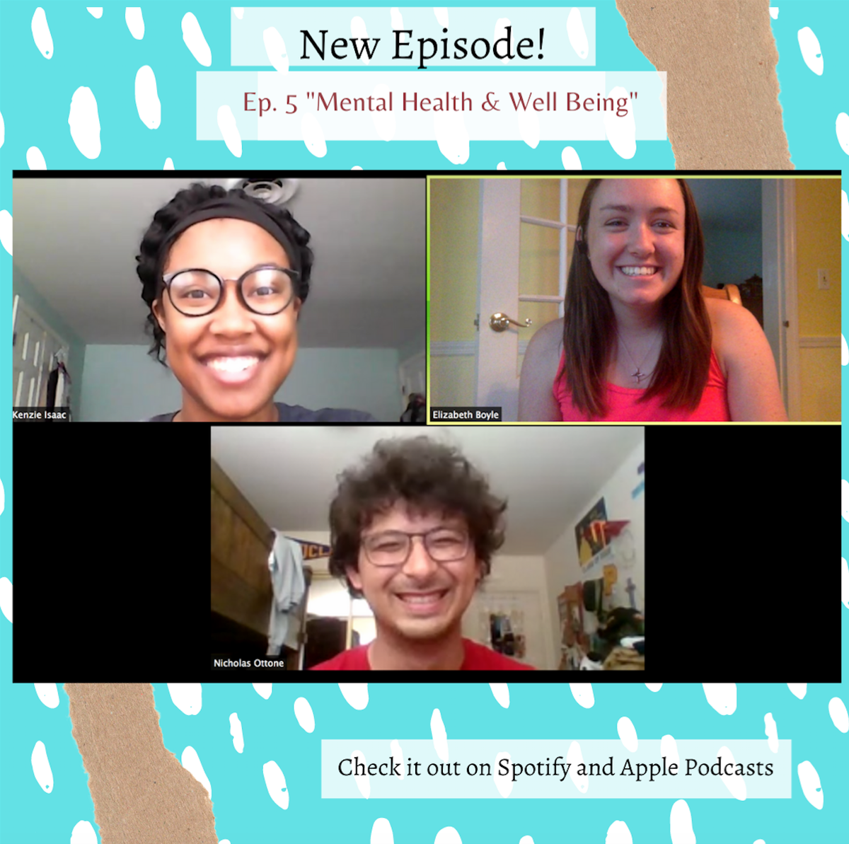 DHDcast's tweet photo. We are back with Episode 5: Mental Health &amp; Well being featuring the inspiring Kenzie Isaac!  After taking a bit of a break we decided to recenter the focus of this podcast on the efforts and movements of incredible young people.  (1/2) https://t.co/O8e5oz2U6j