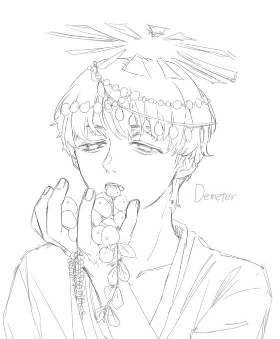 女ではないけどDemeter

手に持ってるのは葡萄だよ🍇 